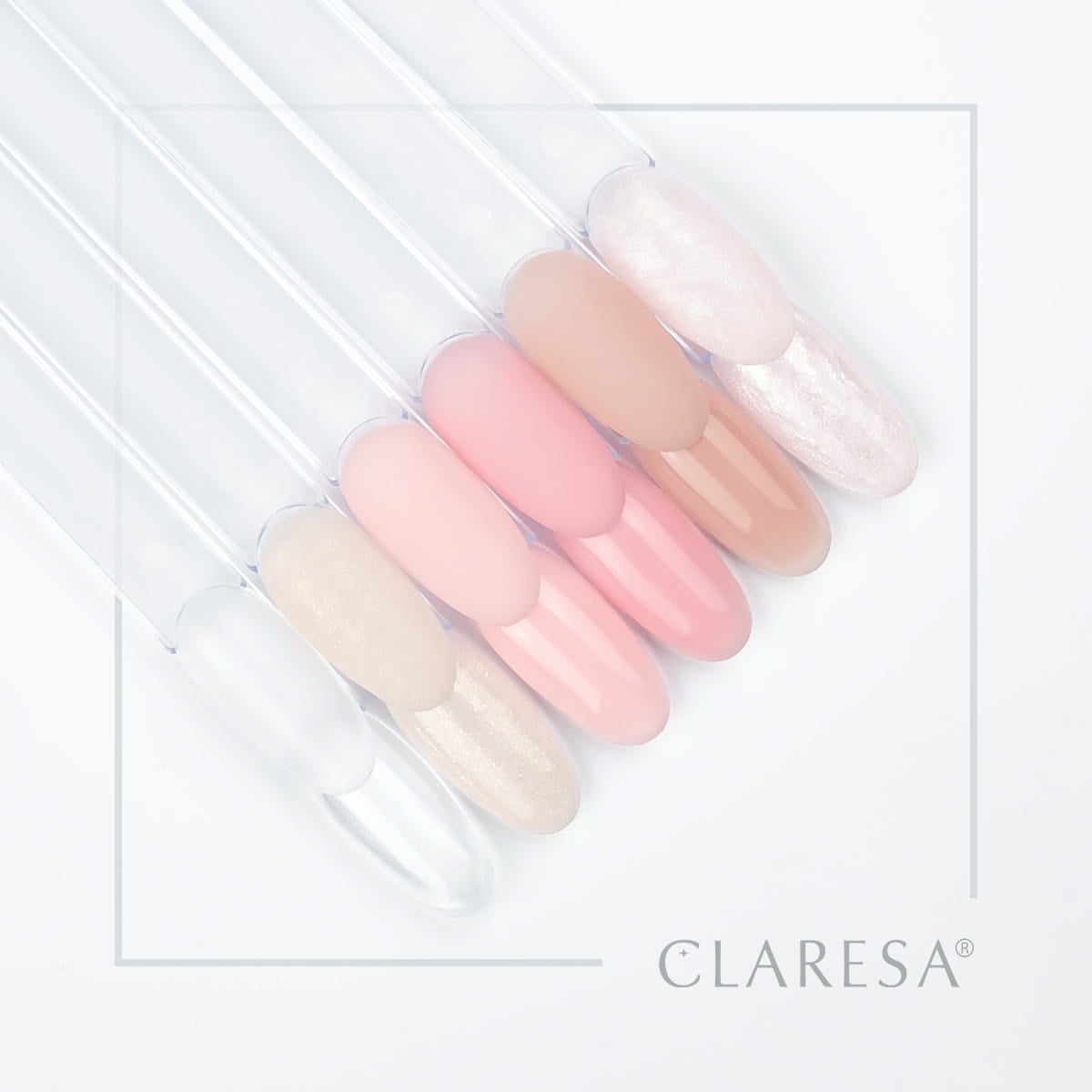 Claresa Soft & Easy Buildergel Uv/Led, Milky Pink Nailstyling