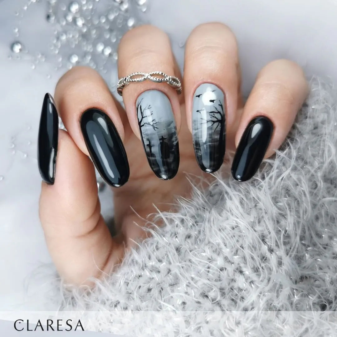 CLARESA Black Gel Polish – Diepzwarte Soak-Off Gellak 5 ml