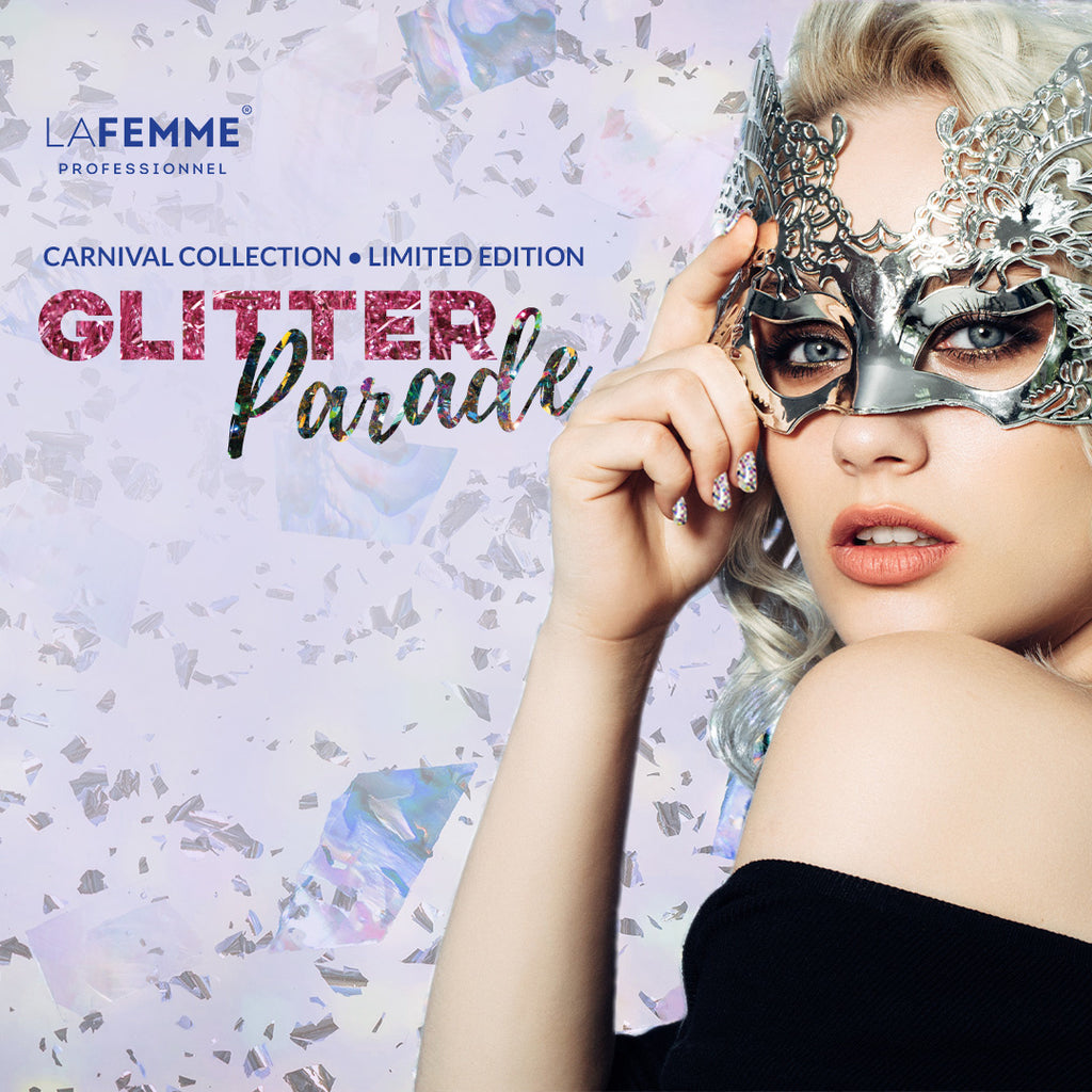 La Femme Gel Polish Collection :Glitter Parade
