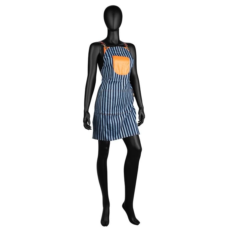Denim Wax Schortbeschermende Kledingdenim Beschermschort Striped