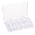 Nailstyling Box Voororganizernageltips Of Decoraties, 11 Doorzichtige Vakken