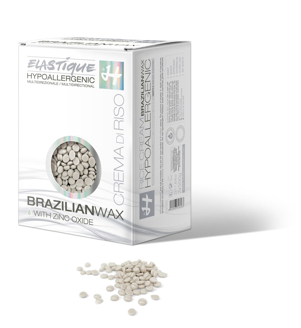 Elastique Filmwax Parels 1Kg - Crema Di Riso - Hypoallergeen