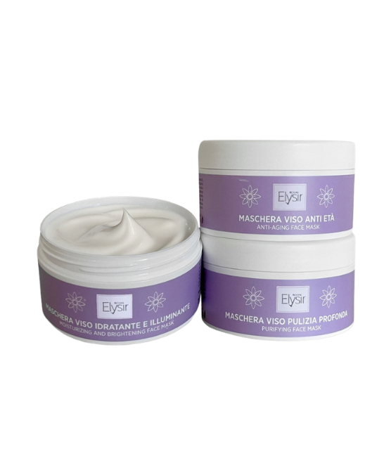 Elysir Gezichtsmasker met Kaolien – Maschera Purificante Profonda 250 ml | Made in Italy