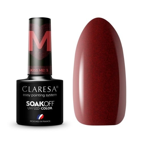Claresa Gel Uv/Led Polish Kiss Me!-5G #5