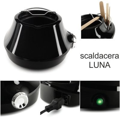 Luna Black Wax Heater 500 Ml