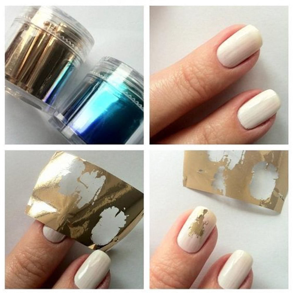 Molly Transferfolie Spiegelchroomnailartnageldecoraties