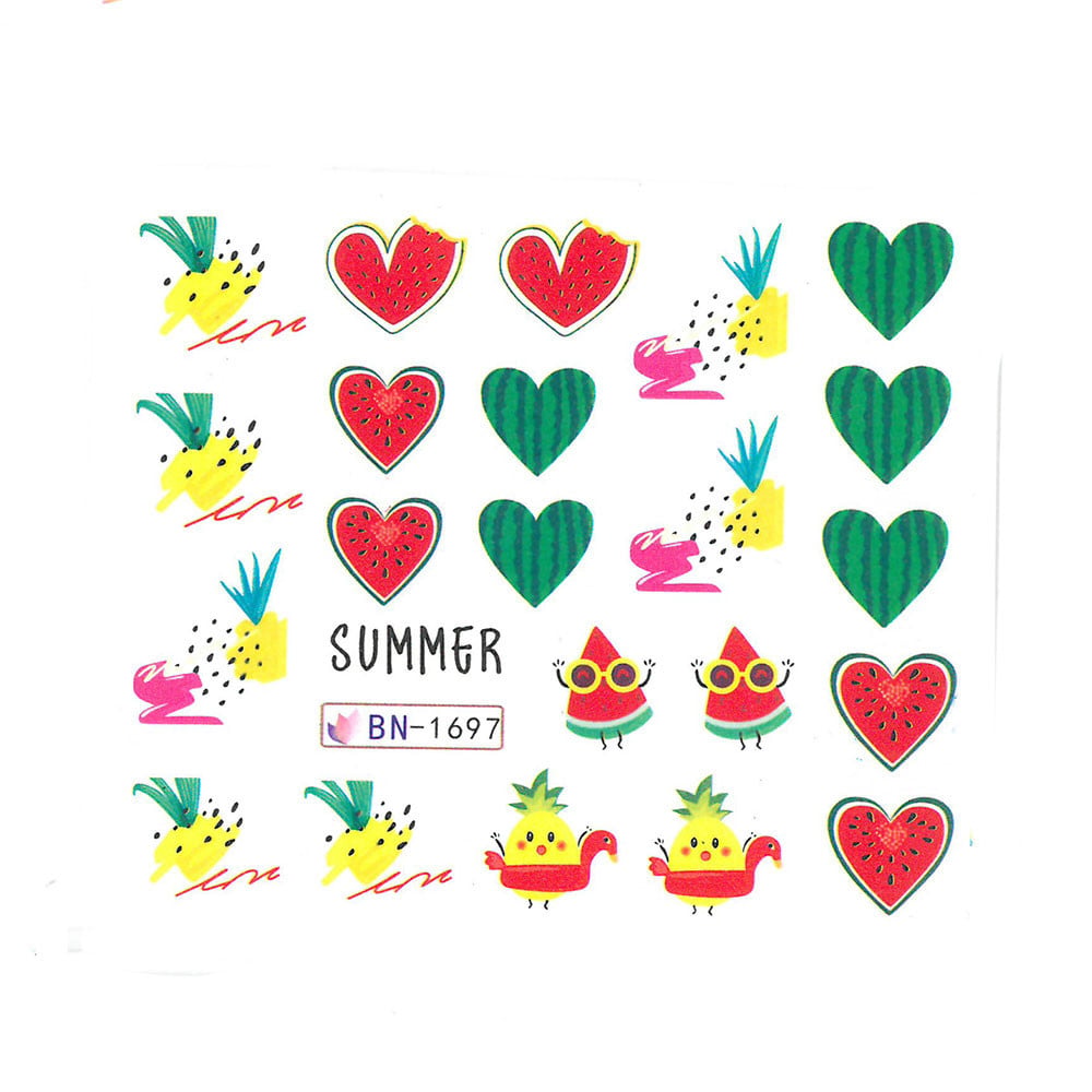 Fruitwater Nagelstickers Bn-1697