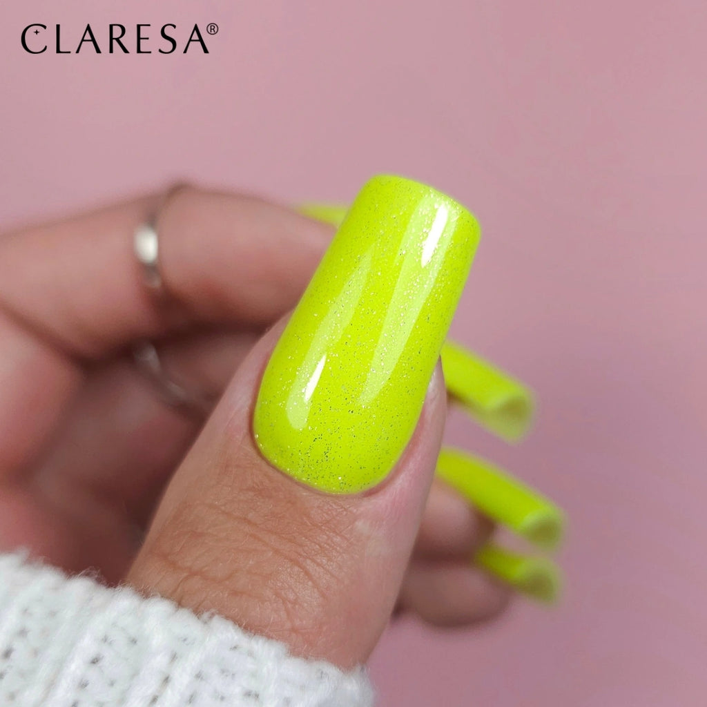 Claresa Funky Disco 1 Yellow Groove Gel Nail Polish 5 G (Limited Collection)