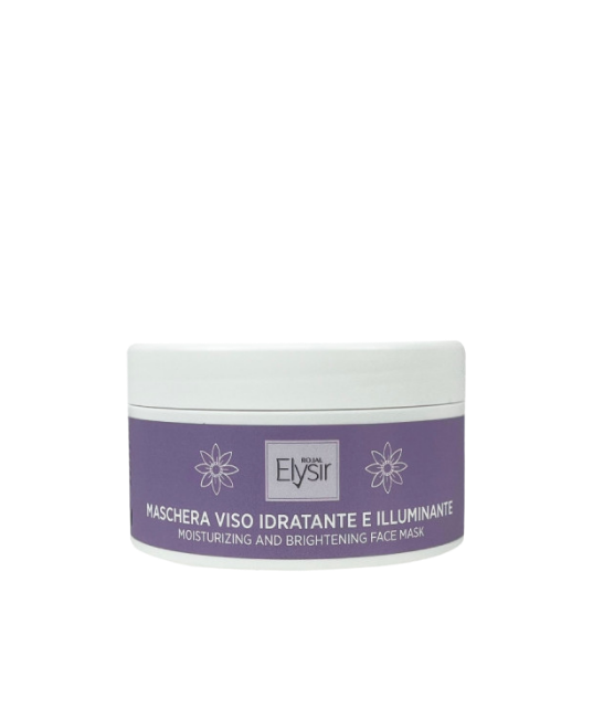 Elysir Gezichtsmasker met Hyaluronzuur & Matcha – Maschera Idratante e Illuminante 250 ml | Made in Italy