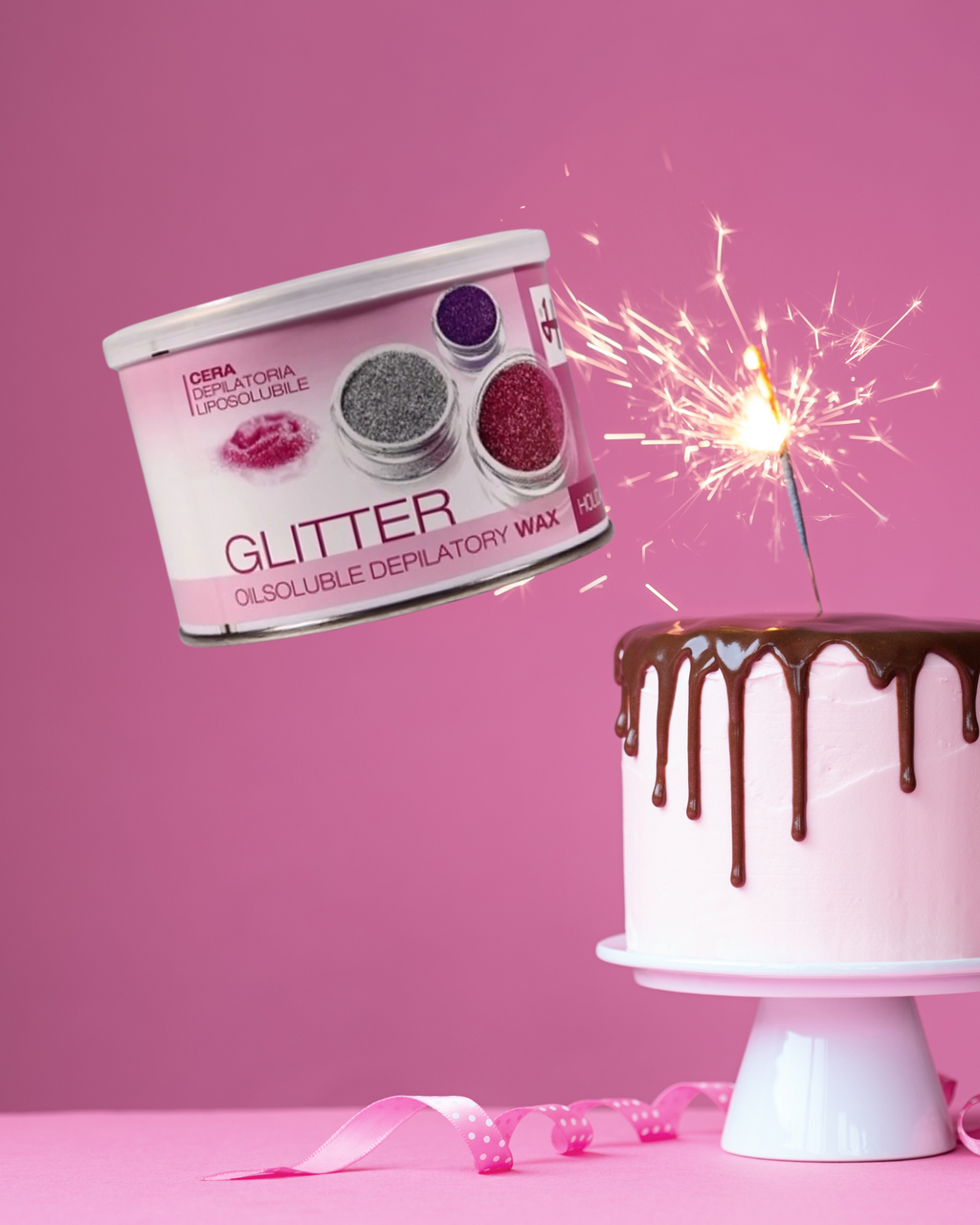 Holiday Glitter Gel Stripwax