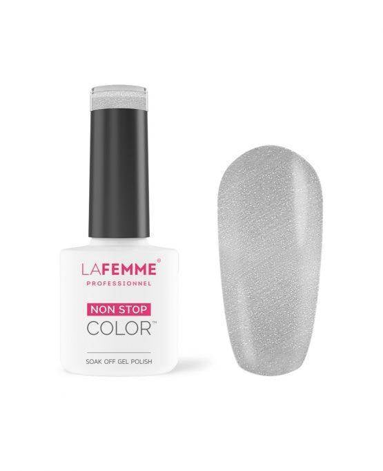 La Femme Gel Polish Silver Star / H130