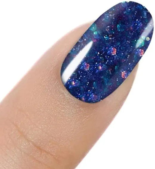 La Femme UV&LED Hybrid Nagellak H266 Sparkling blue