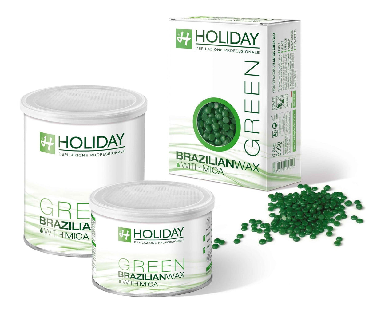 Holiday Brazilian Film Wax Green