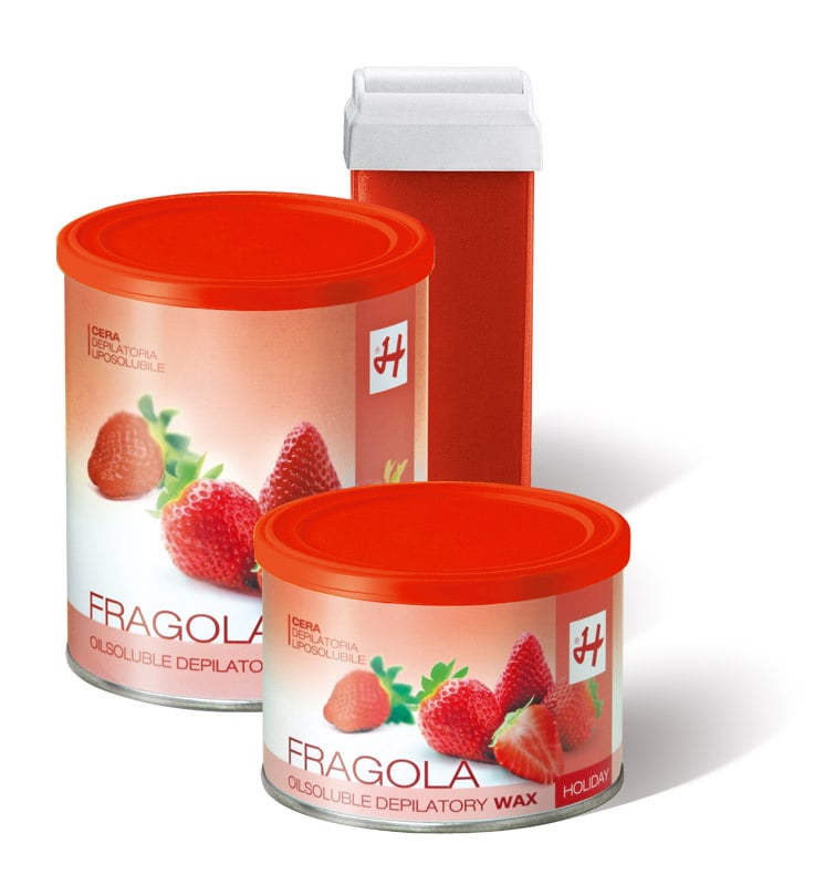 Holiday Gel Stripwax Aardbei