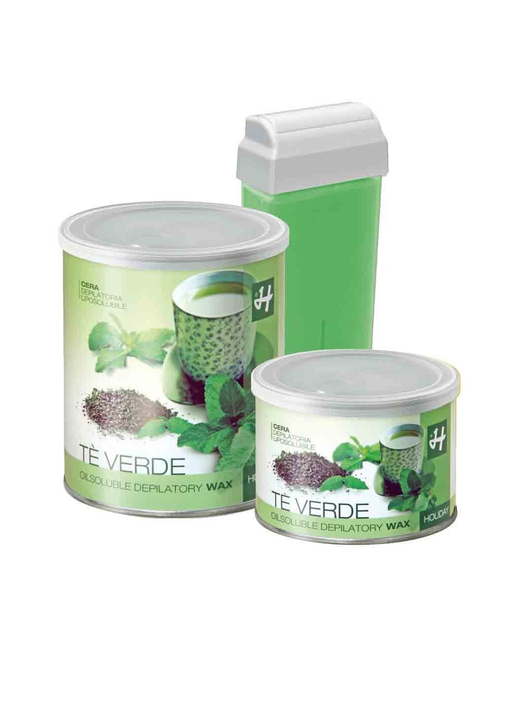 Holiday Gel Stripwax Groene Thee