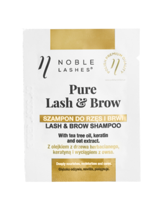 Noble Lash & Brow Shampoo Navul Sachet Voor Foamcontainer
