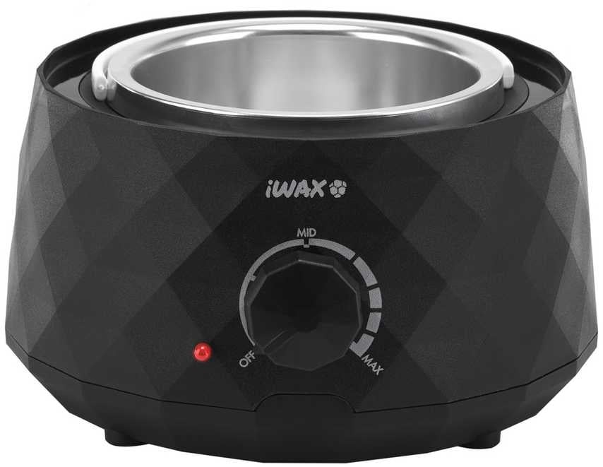 Iwax Diamond Wax Heater 400 Ml - Zwart Of Wit