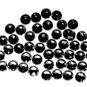 La Femme Swarovski-Kristallen: Black, Voor Nageldecoratie