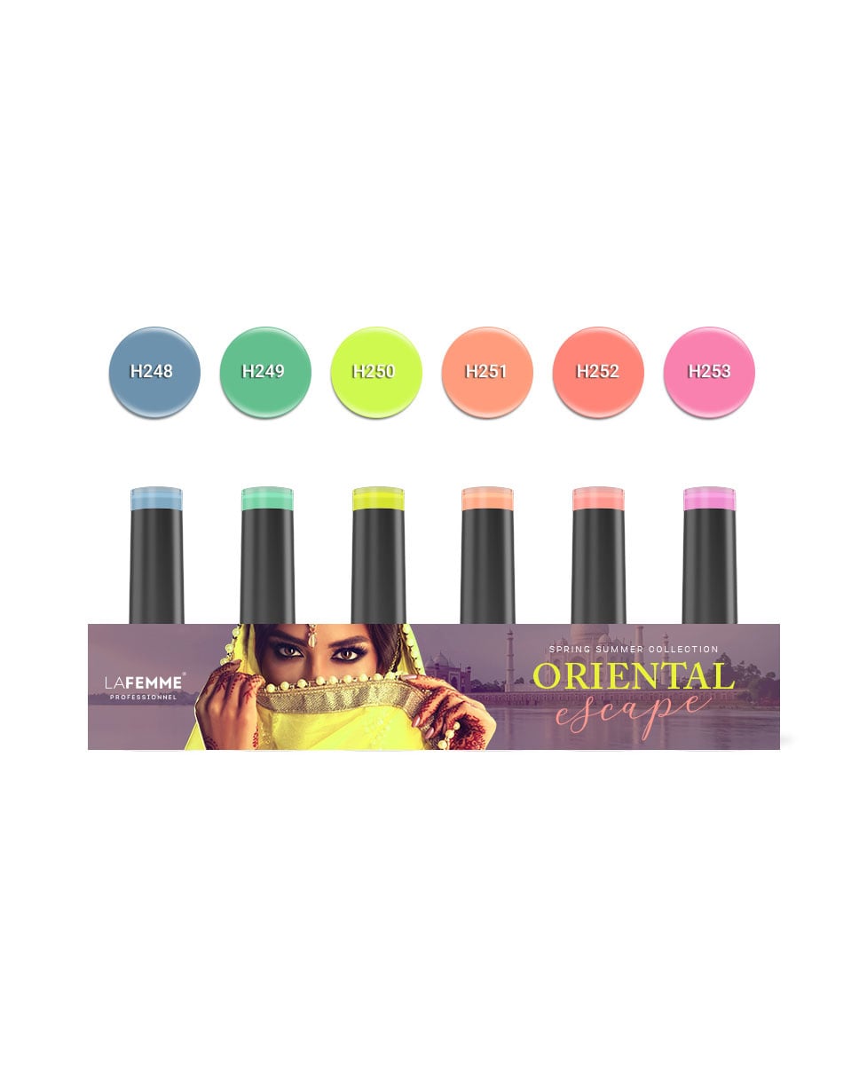La Femme Gel Polish - Oriental Escape Collection