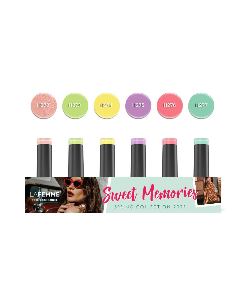 La Femme Gel Polish Set Sweet Memories