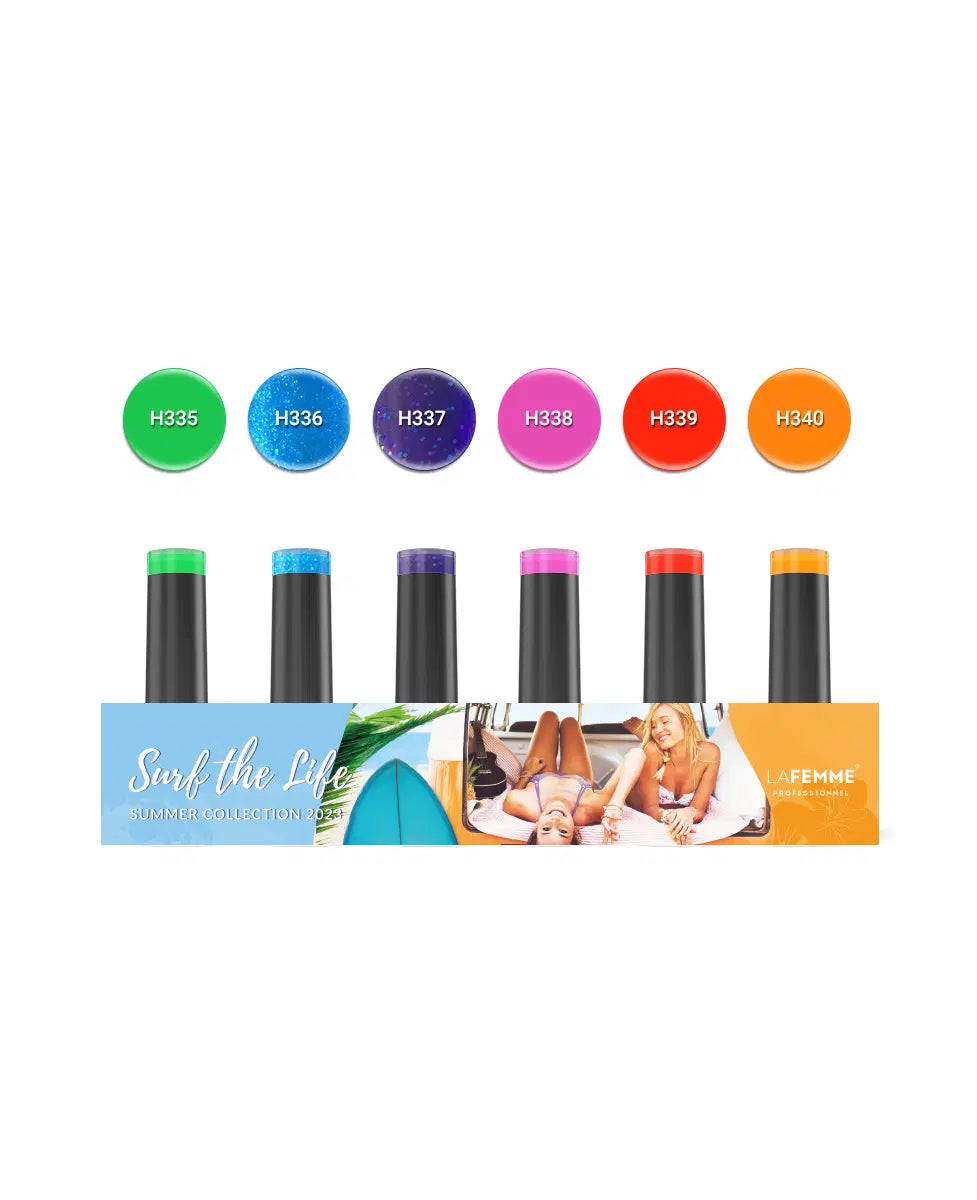 La Femme Gel Polish Collection : Surf The Life