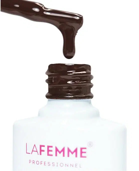La Femme Gelpolish Dark Chocolate H187