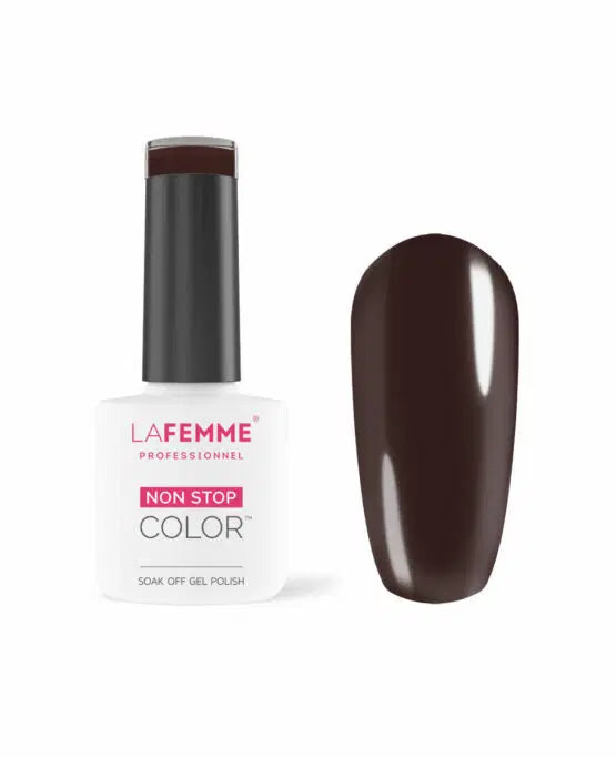 La Femme Gelpolish Dark Chocolate H187