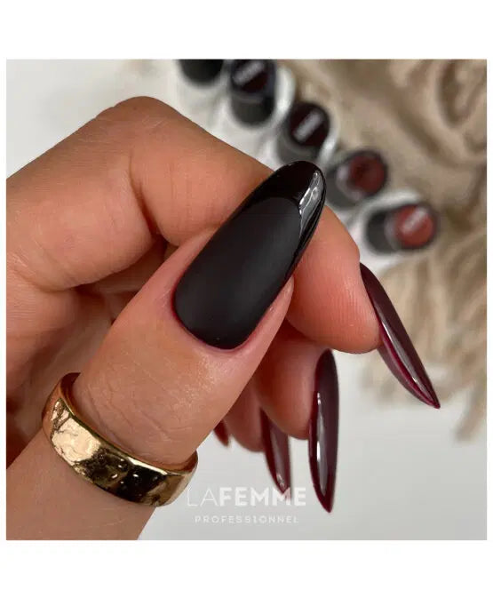 La Femme Gelpolish Dark Chocolate H187