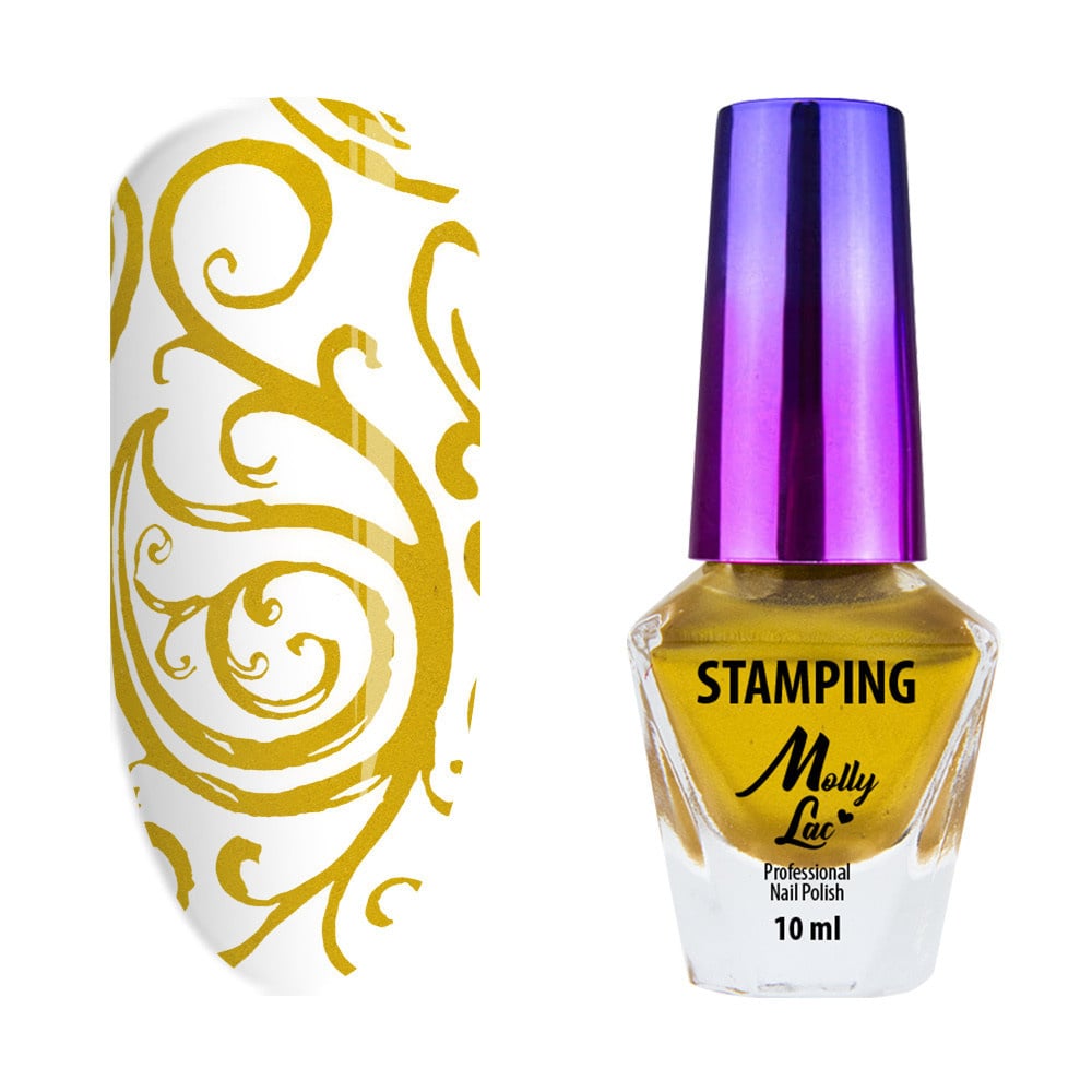 Molly Goudstempel En Stempellak 10Ml Nr. 4