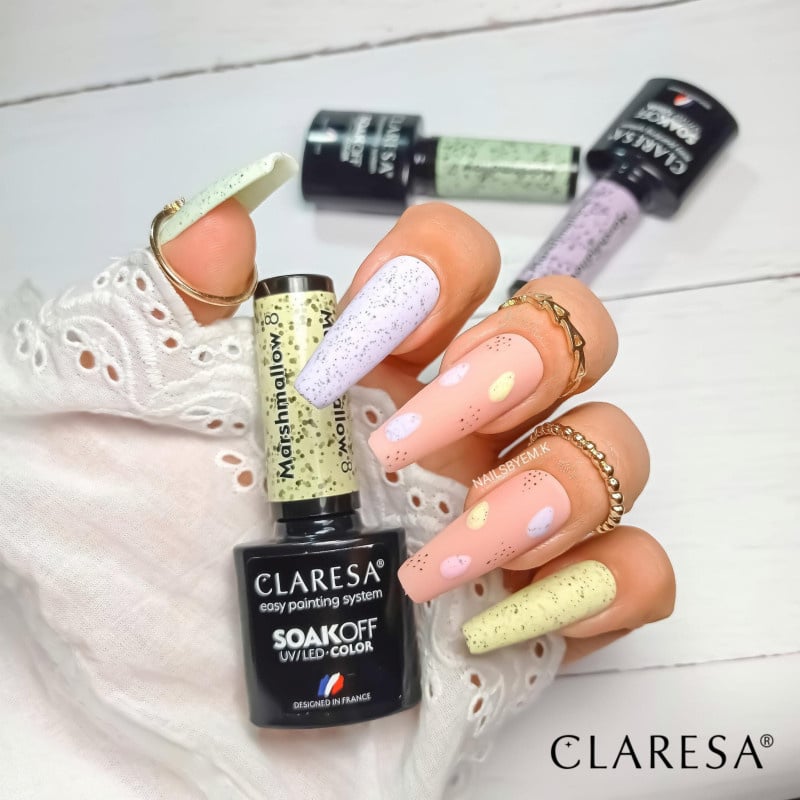 Claresa Uv/Led Gellak Marshmallow 8