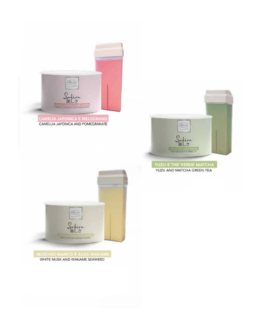 Linea Sakira Stripwax Camelia & Granaatappel – Sakira 400 ml & 100 ml