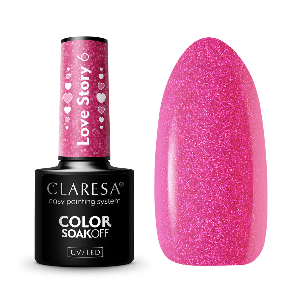 Claresa Uv/Led Gellak Love Story 6- 5 G