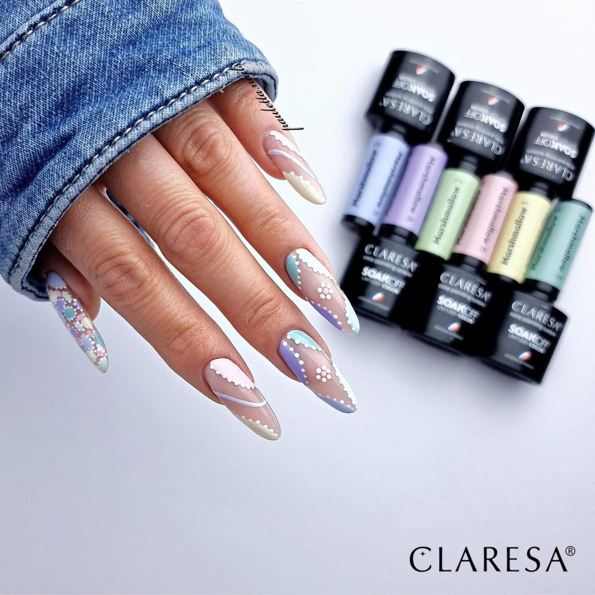 Claresa Uv/Led Gellak Marsh Mallow 4-5G