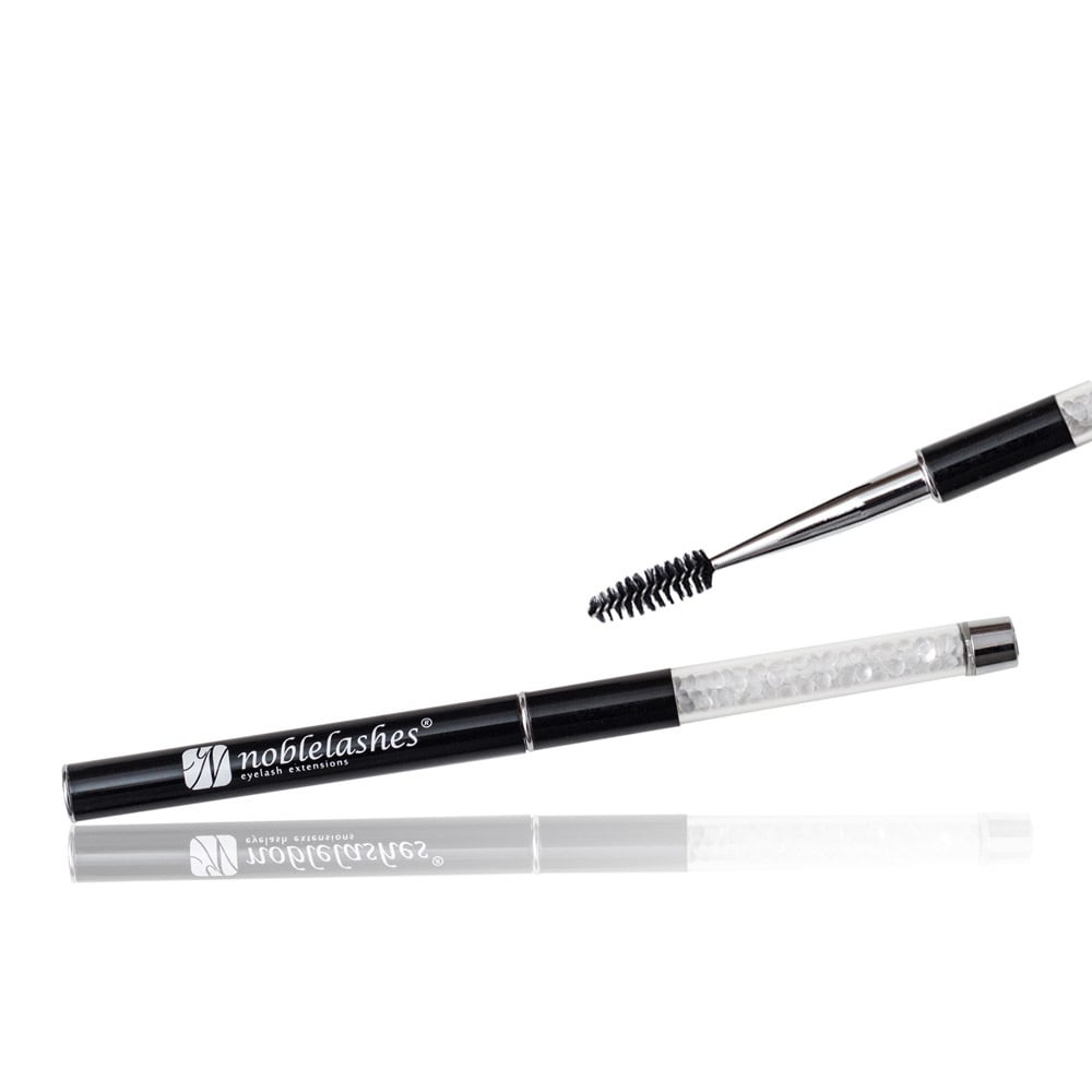 Noble Luxe Wimper/ Wenkbrauw Borstel Met Kristallen Design