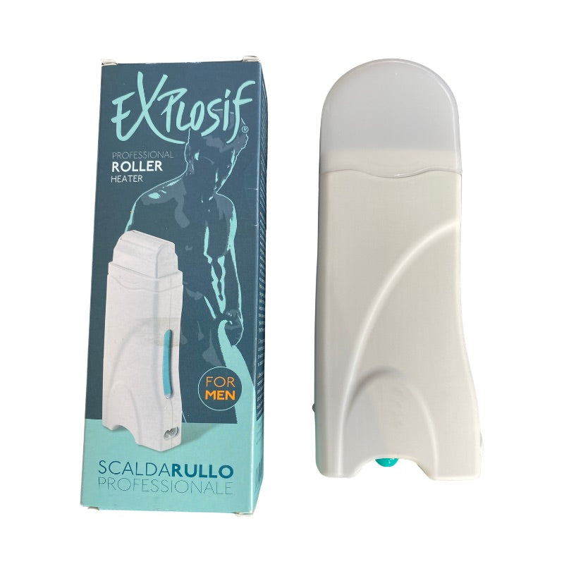 witte wax heater voor de man