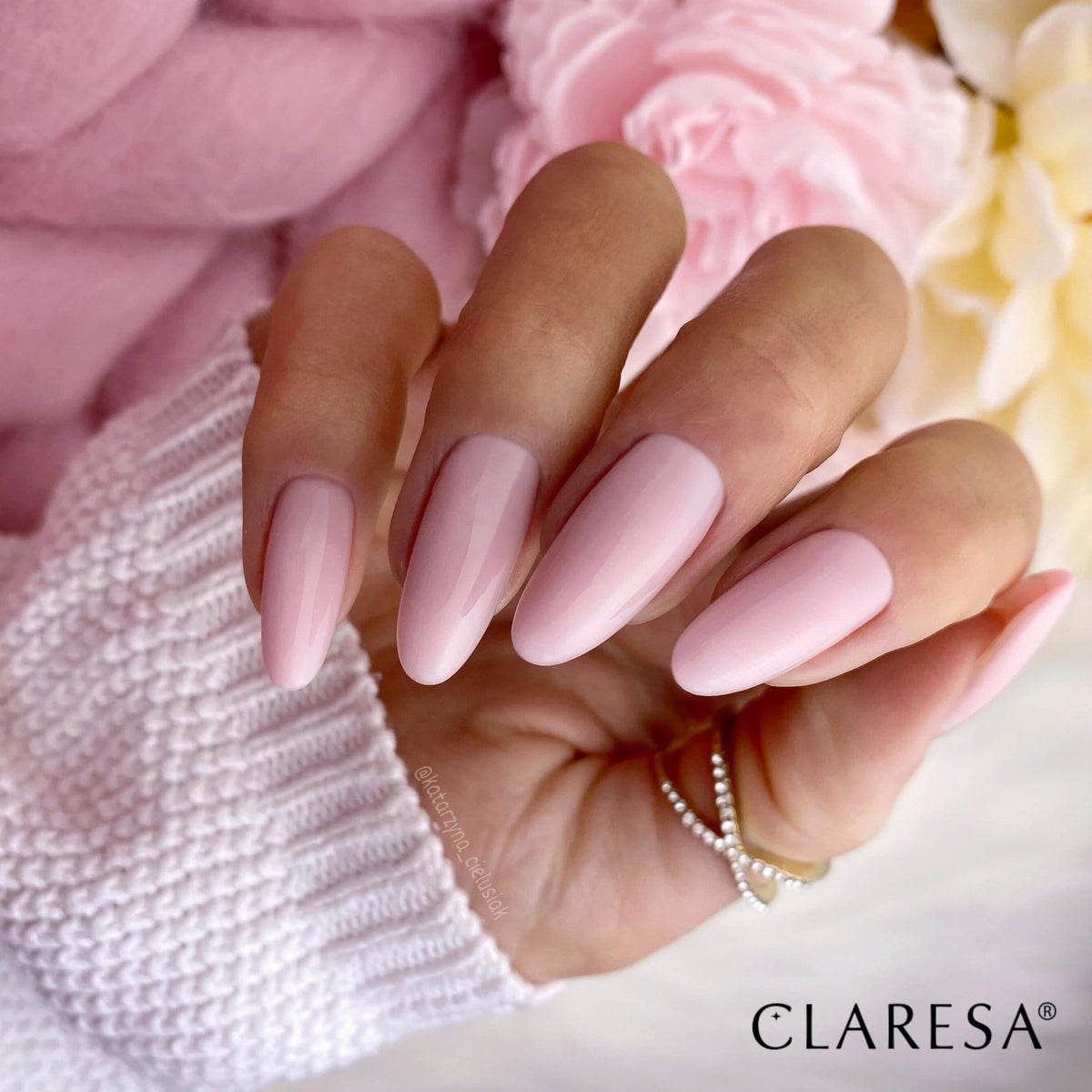 Claresa Soft & Easy Buildergel Uv/Led, Milky Pink Nailstyling