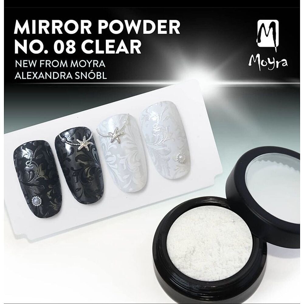 La Femme Mirror Powder No. 08 Clear - Chrome Effect Poeder 1 G