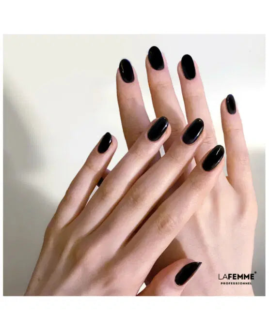 La Femme Gelpolish Black Shadow H073