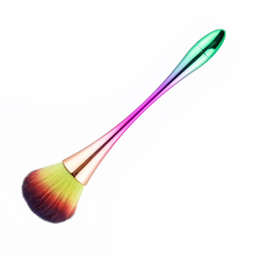 Nagelstofborstel Met Regenbooghandvat