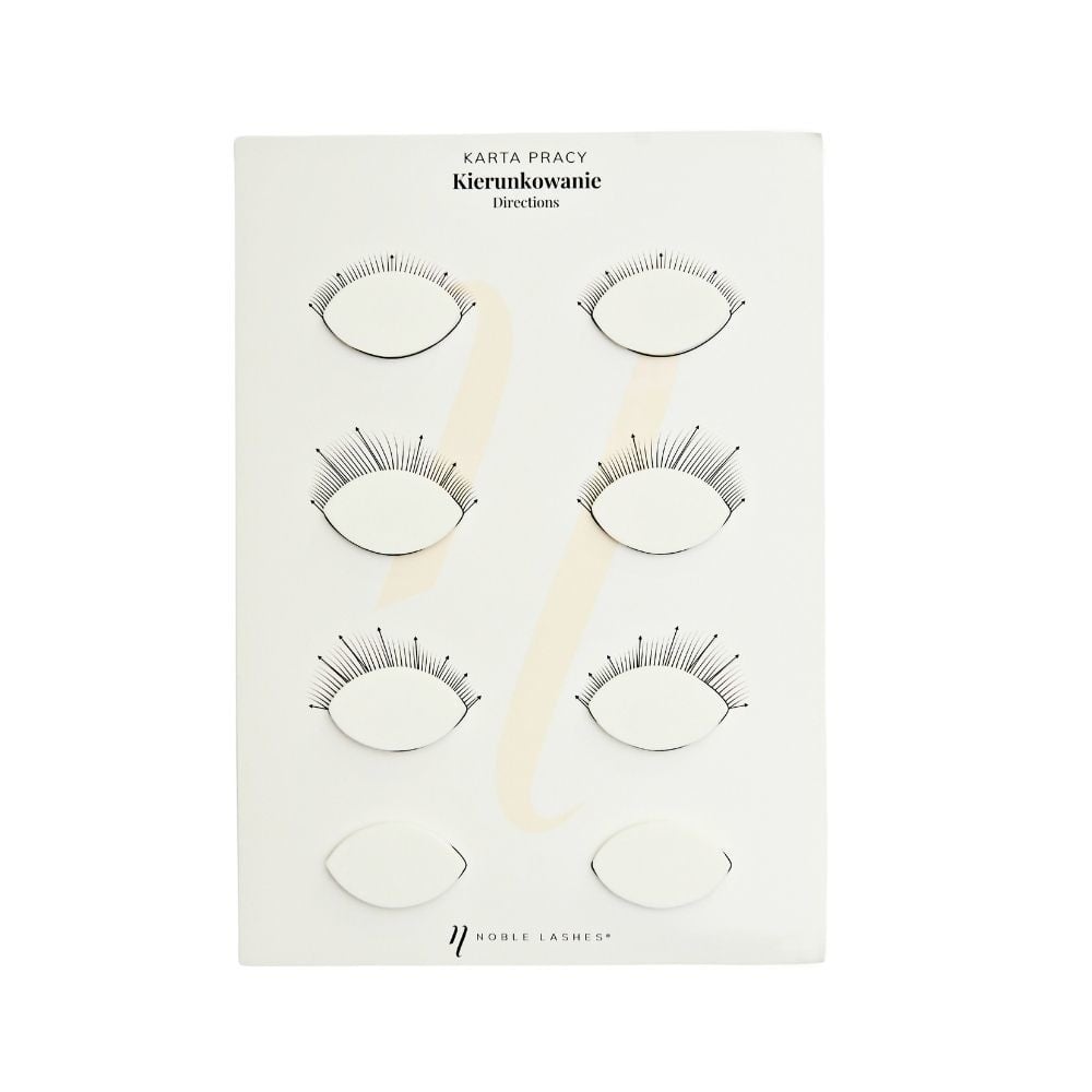 Noble Oefenbladen Voor Wimperextensions