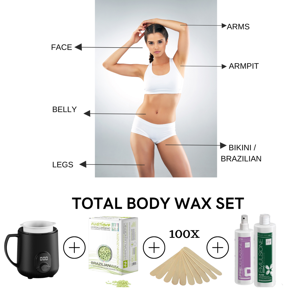 Elastique Total Body Wax Set Macadamia