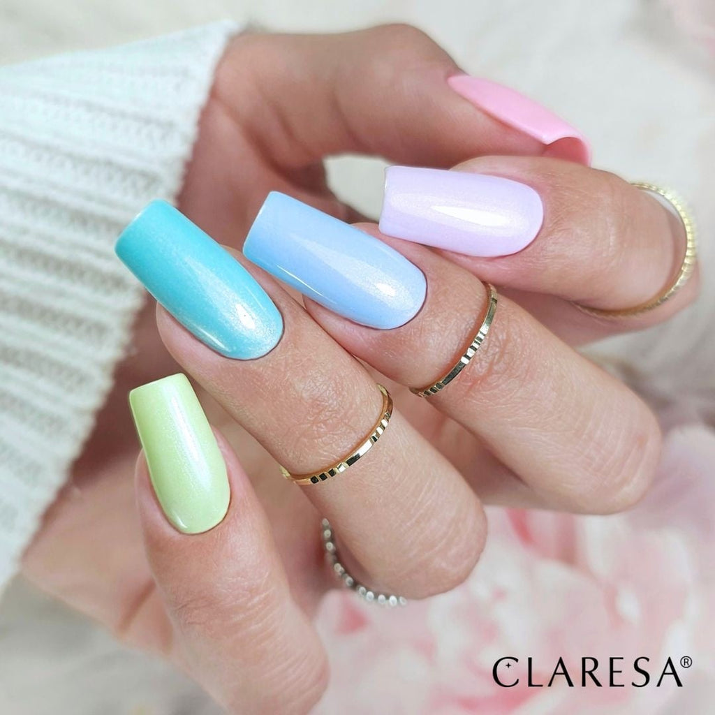 CLARESA Pastel Glam 7 Gel Polish – Pastelgroene Gellak 5 g