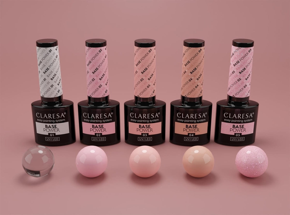 Claresa Power Base #5 05 Subtiele Roze Tint Met Roze Glinsteringen