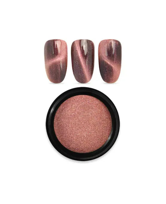 Moyra Magnetic Cat Eye Pigment Powder - 04 Rose
