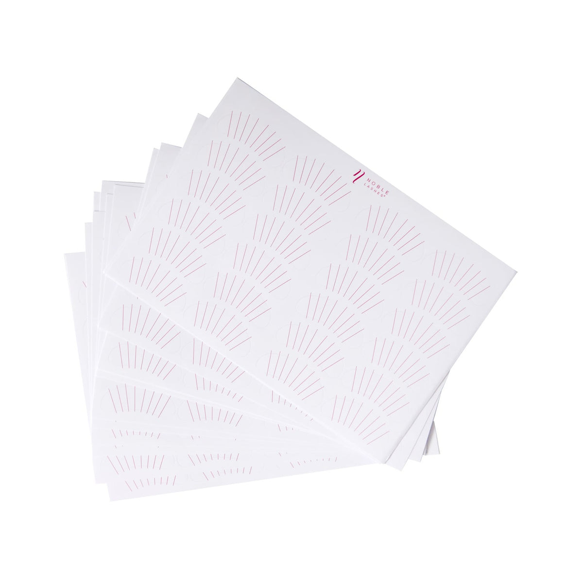 Noble Lash Mapping Stickerswimperextensions Hulpmiddel