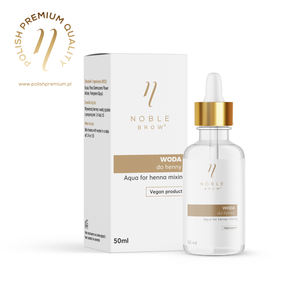 Noble Aqua Henna Mixing