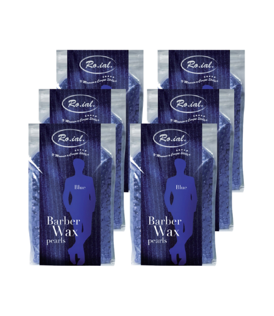 Ro.ial Hot Wax Bluesky Filmhars Parels 400g – Barberwax voor Stug Haar