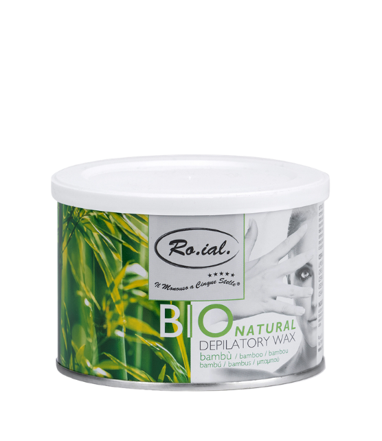Ro.ial Stripwax Bio Bamboe – Blik 400 ml & Patroon 100 ml