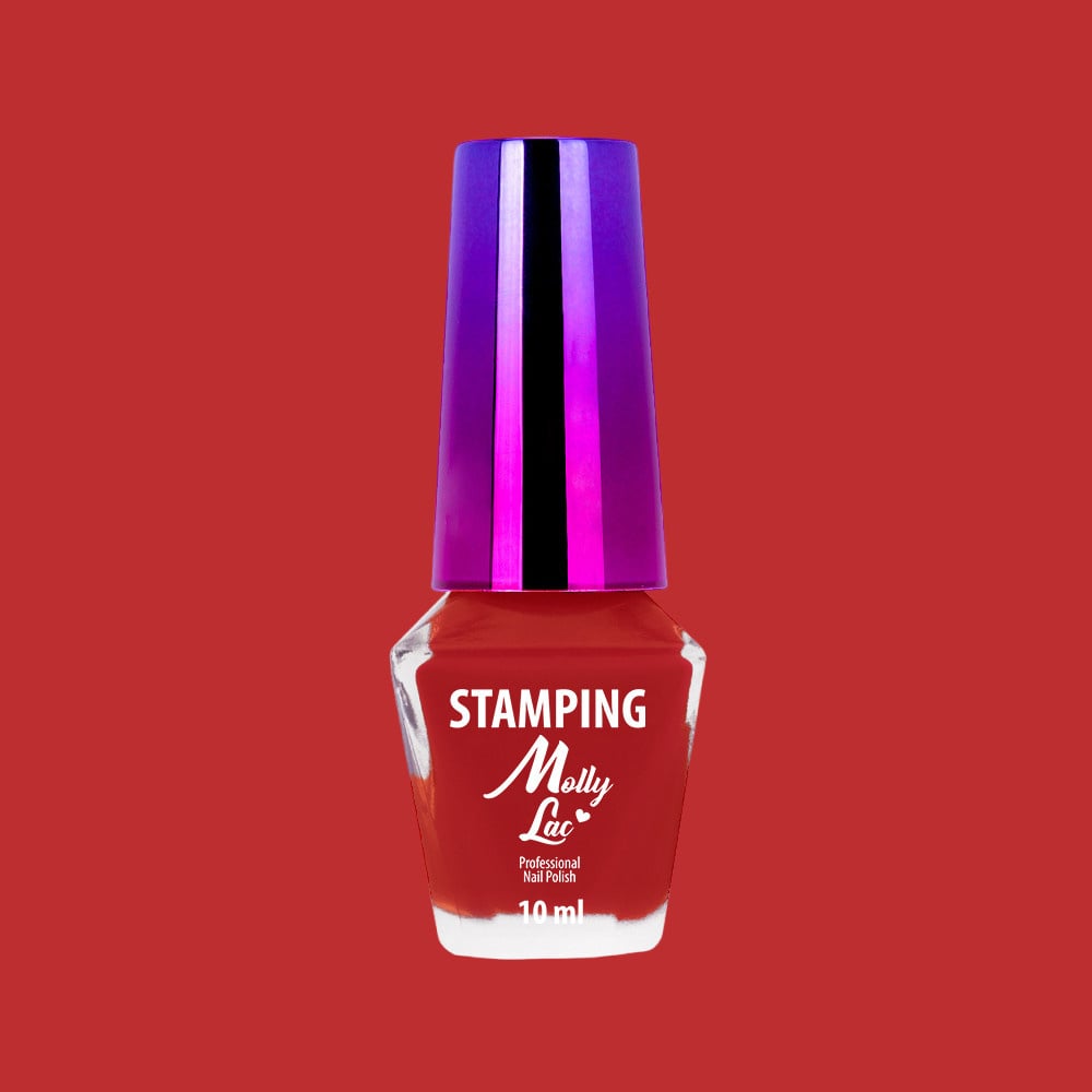 Molly Rode Stempel En Stempellak 10Ml Nr. 5