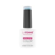 La Femme Shimmer Top Coat No Wipe .Blue / S001
